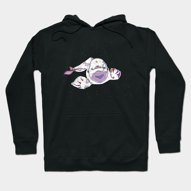 Star Beluga Hoodie by pelibeli